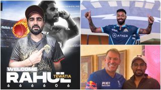 Rahul Tewatia Opens Up On 5 Sixes Against Sheldon Cottrell, Heartfelt Instagram Post On Shane Warne and Captain Hardik Pandya | IPL 2022